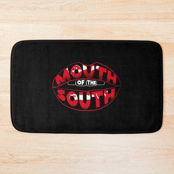Item preview, Mouth of the South with bright red lips designed and sold by Gold Wings Tees.