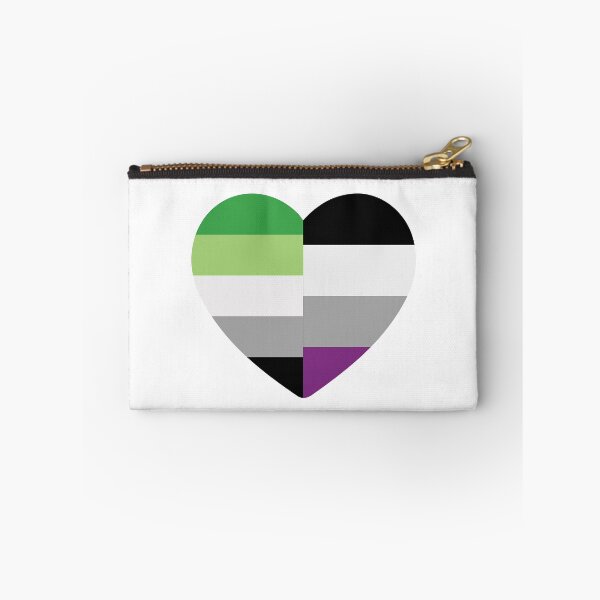 Item preview, Aromantic Asexual Heart designed and sold by dlpalmer.