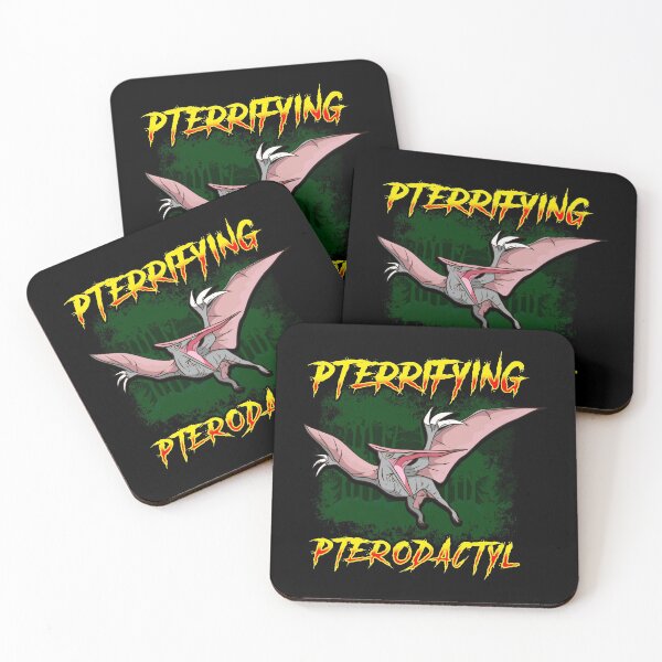 Item preview, Pterrifying Pterodactyl Funny Dinosaur Pun designed and sold by Gold Wings Tees.
