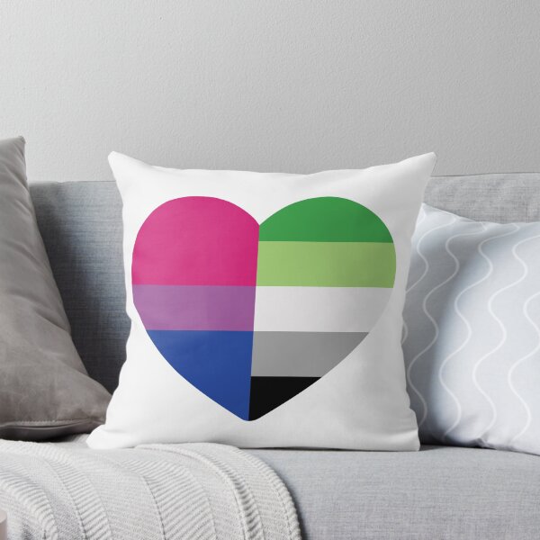 Item preview, Aromantic Bisexual Heart designed and sold by dlpalmer.
