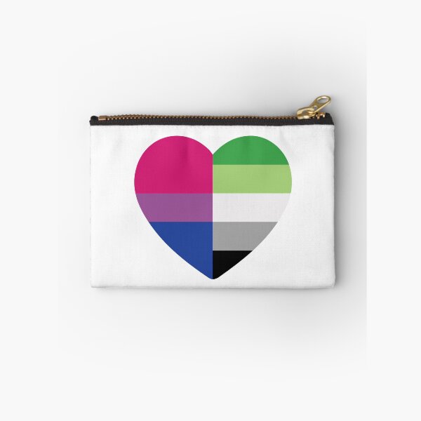 Item preview, Aromantic Bisexual Heart designed and sold by dlpalmer.