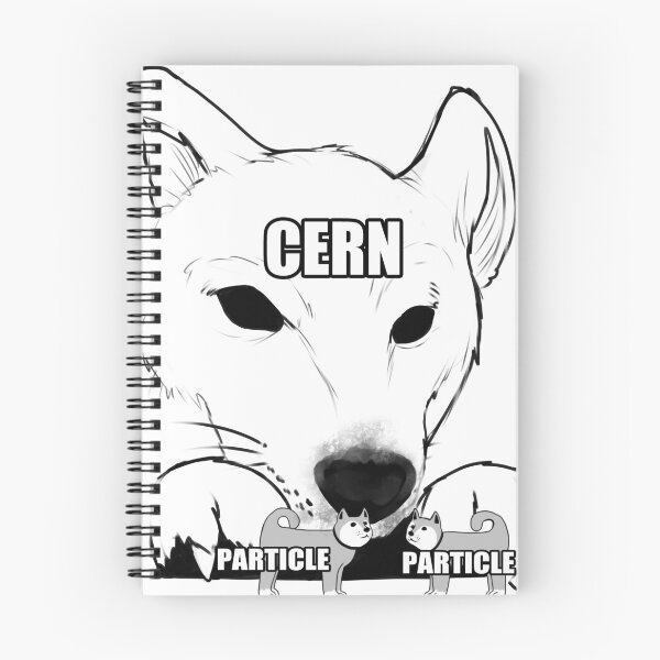 Item preview, Particle doge b&w designed and sold by varjopihlaja.