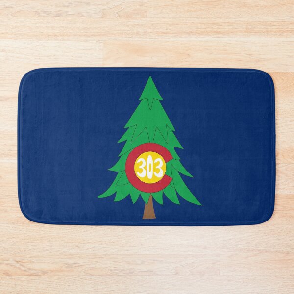 Item preview, Hand Drawn Colorado Tree 303 Area Code designed and sold by itsrturn.