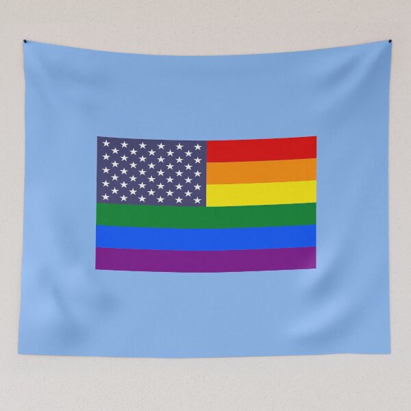 Item preview, Rainbow Flag USA Products designed and sold by mpodger.