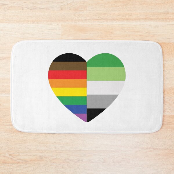 Item preview, Aromantic Diverse Gay Heart designed and sold by dlpalmer.