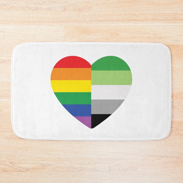 Item preview, Aromantic Gay Heart designed and sold by dlpalmer.