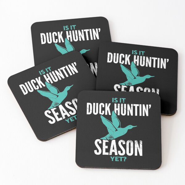 Item preview, Duck Hunters can't wait for Duck Hunting Season designed and sold by Gold Wings Tees.