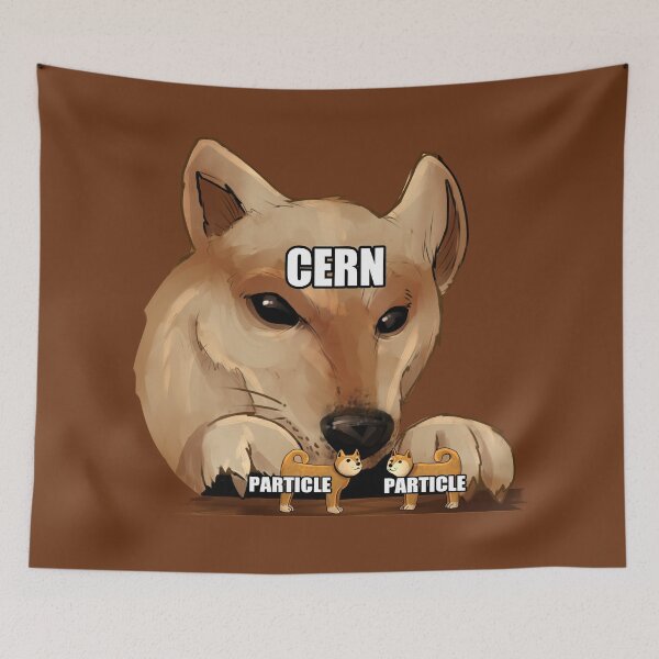 Item preview, Particle doge colour designed and sold by varjopihlaja.
