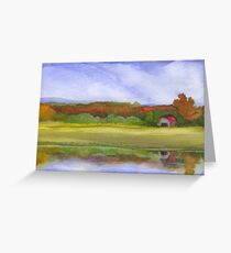 Papaws Barn Greeting Card