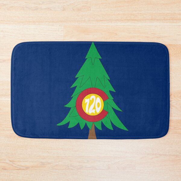 Item preview, Hand Drawn Colorado Flag Pine Tree 720 Area Code designed and sold by itsrturn.