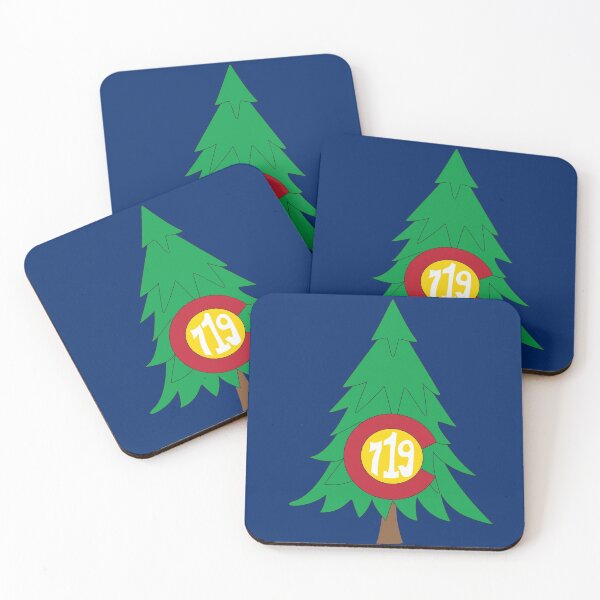 Item preview, Hand Drawn Colorado Flag Pine Tree 719 Area Code designed and sold by itsrturn.