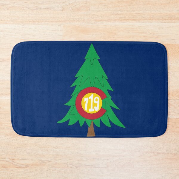 Item preview, Hand Drawn Colorado Flag Pine Tree 719 Area Code designed and sold by itsrturn.