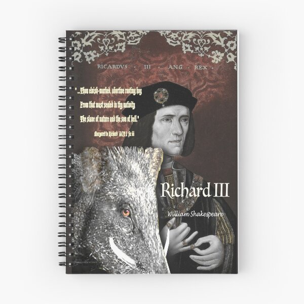 Item preview, Richard lll image and quote designed and sold by KayeDreamsART.