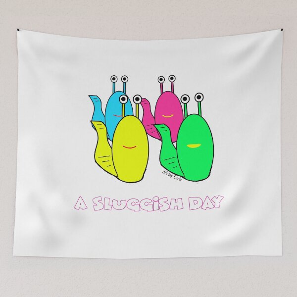 Item preview, A Sluggish Day designed and sold by CRHerrera.