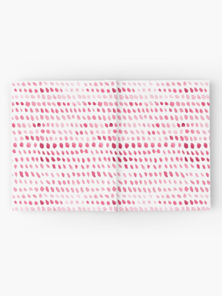Alternate view of Watercolor Dots - Pink Hardcover Journal