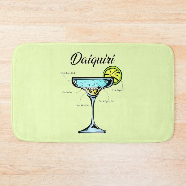 Item preview, Daiquiri Cocktail Recipe designed and sold by HuckleberryArts.