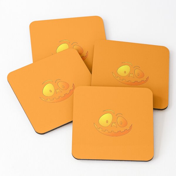 Item preview, Cheeky Pumpkin Face on Pumpkin Orange designed and sold by Creepyhollow.