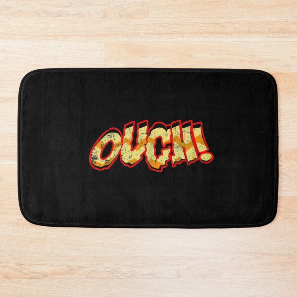 Item preview, Super Hero Comic Book Onomatopoeia. Ouch designed and sold by Gold Wings Tees.