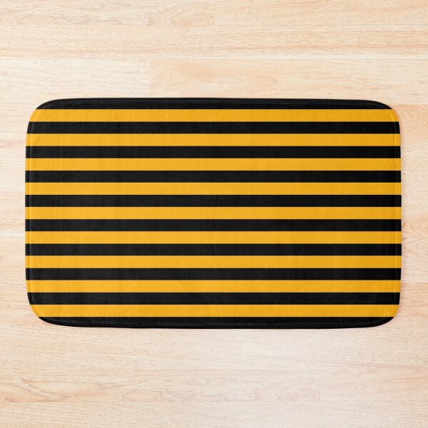 Item preview, Pale Pumpkin Orange and Black Horizontal Witch Stripes designed and sold by Creepyhollow.