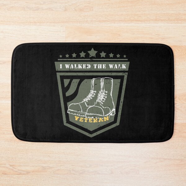 Item preview, I Walked the Walk, Combat Boots for Veterans designed and sold by Gold Wings Tees.