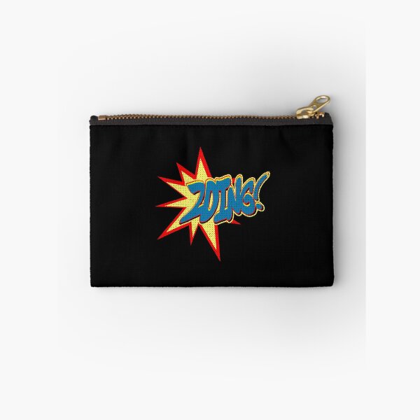 Item preview, Super Hero Comic Book Onomatopoeia. Zoing! designed and sold by Gold Wings Tees.