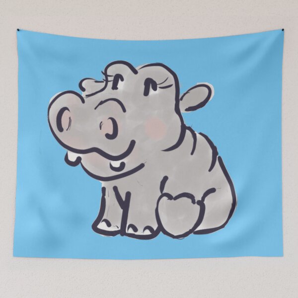 Item preview, Little hippo designed and sold by kktibbs.