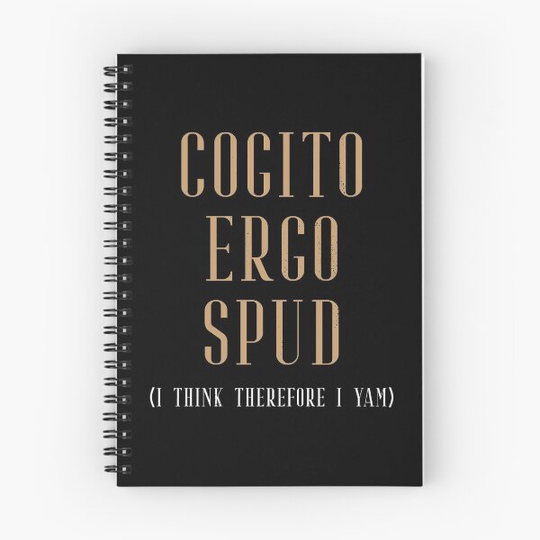 Item preview, Cogito Ergo Spud (I think therefore I Yam) designed and sold by Gold Wings Tees.