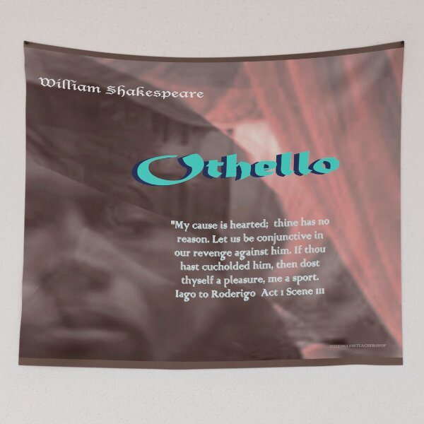Item preview, Othello Image and text designed and sold by KayeDreamsART.