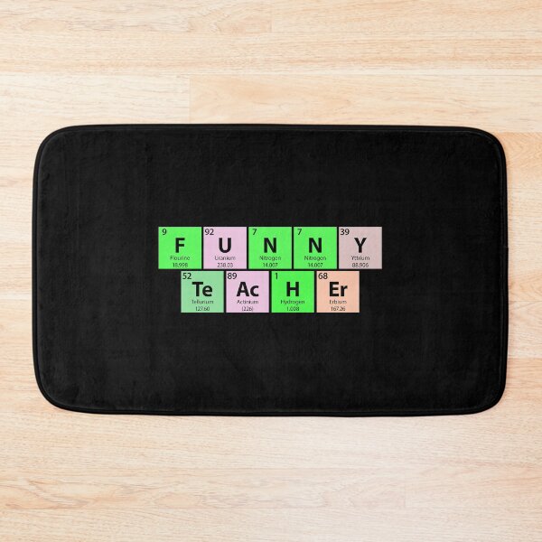 Item preview, Funny Teacher Periodic Table designed and sold by Gold Wings Tees.