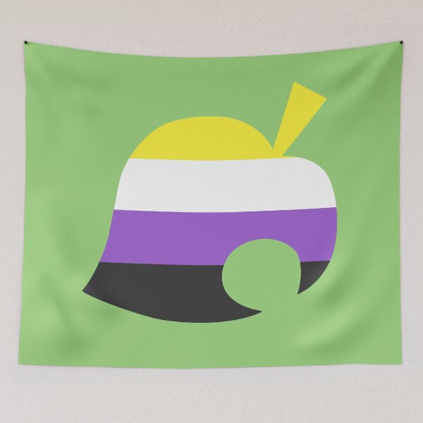 Item preview, The Nonbinary Leaf designed and sold by mizzstatic13.