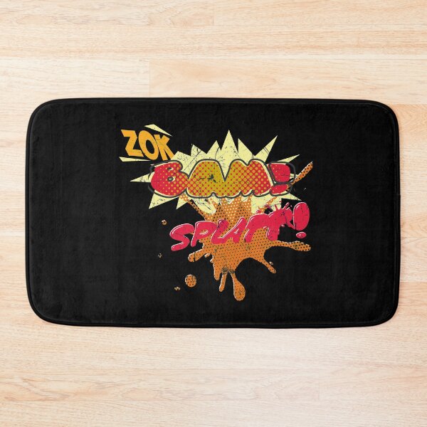 Item preview, Super Hero Comic Book Onomatopoeia. ZOK BAM SPLATT designed and sold by Gold Wings Tees.