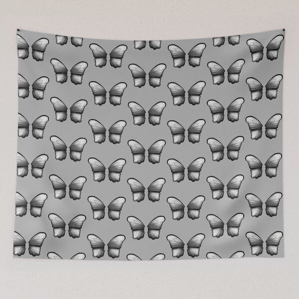 Item preview, butterfly gray designed and sold by Vanum-Chan.