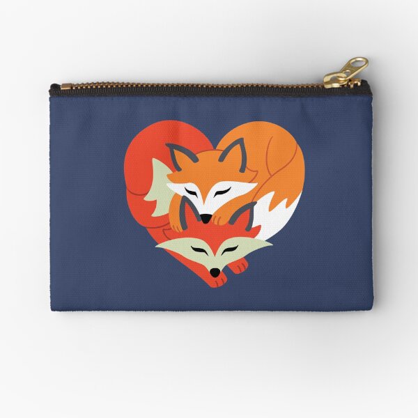 Vista previa del artículo con la obra «Lindo zorro enamorado | Silueta de corazón», diseñado y vendido por taylorsmith03.