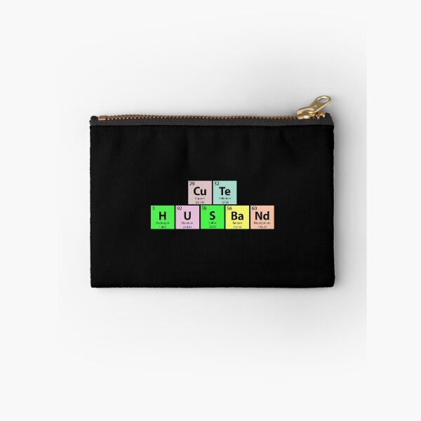 Item preview, Cute Husband Periodic Table designed and sold by Gold Wings Tees.