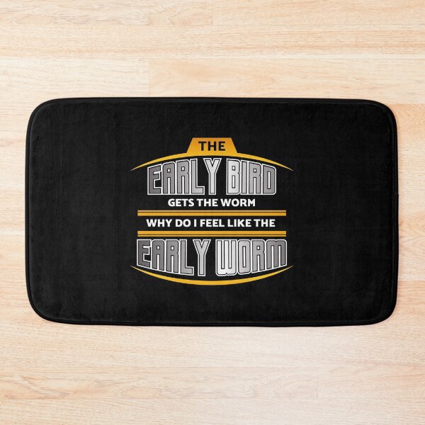 Item preview, Early Bird Early Worm designed and sold by Gold Wings Tees.