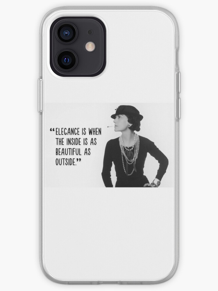 Coco Chanel Iphone Case Cover By Anjali010 Redbubble