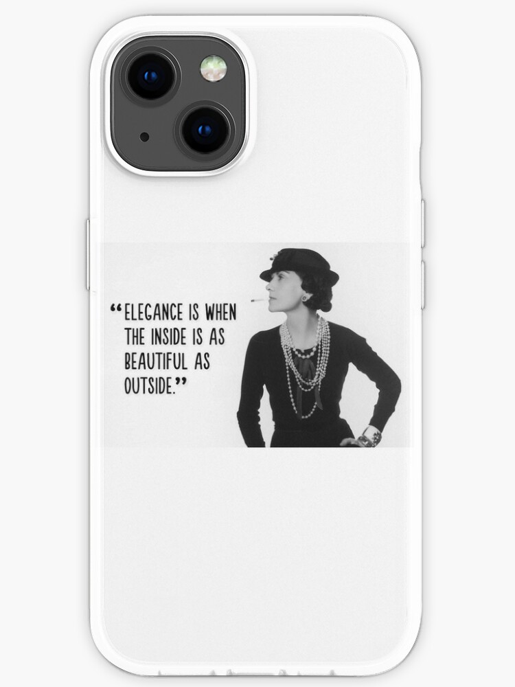 nieuws Bully parachute Coco Chanel " iPhone Case by Anjali010 | Redbubble