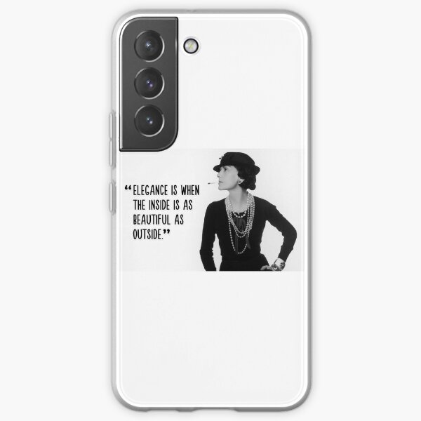 Coco Chanel Samsung Galaxy Flexible Hülle