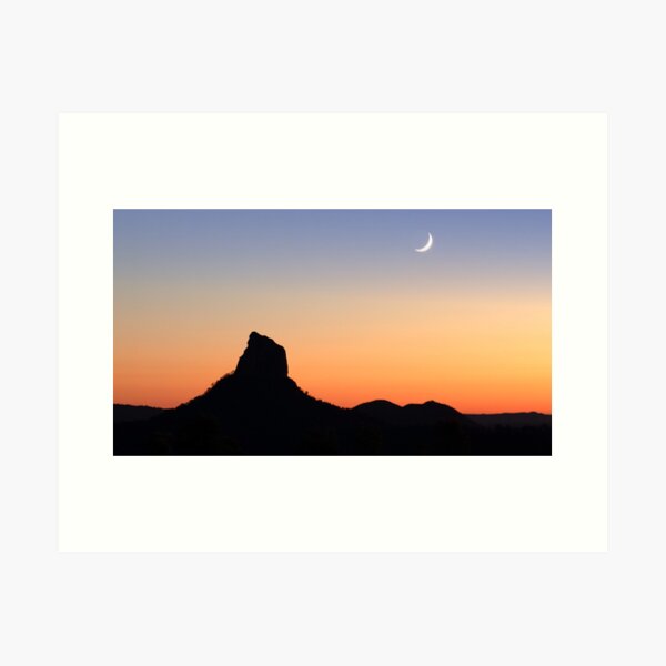 Mount Coonowrin Art Print