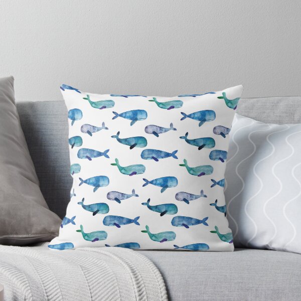 Item preview, Watercolour Whales designed and sold by Heatherandhare.