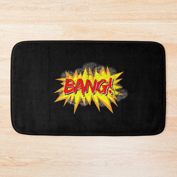 Item preview, Super Hero Comic Book Onomatopoeia. BANG! designed and sold by Gold Wings Tees.
