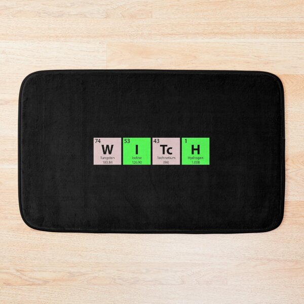 Item preview, Witch Periodic Table designed and sold by Gold Wings Tees.