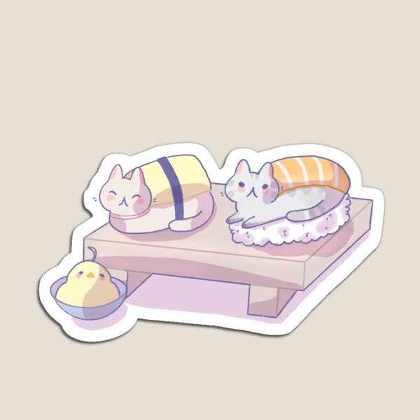 Sushi cats Magnet