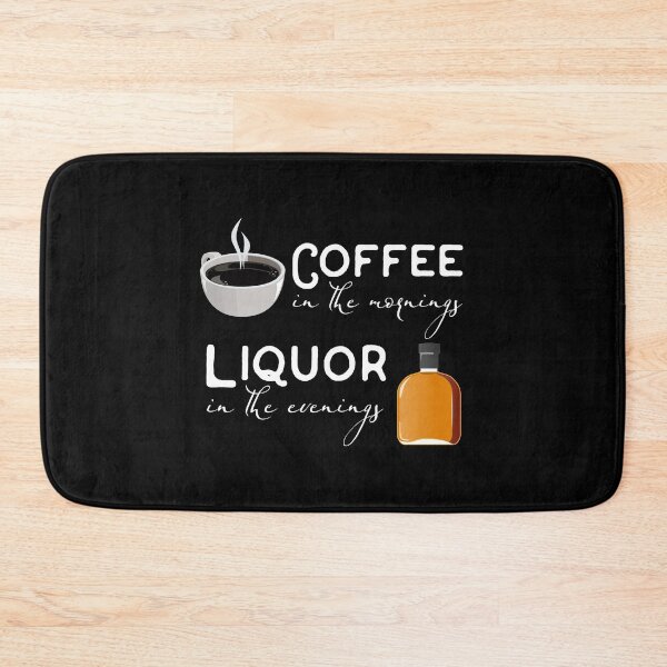 Item preview, Coffee in the mornings, liquor in the evenings designed and sold by Gold Wings Tees.