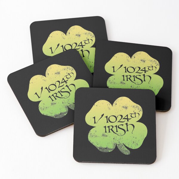 Item preview, 1/1024th Irish funny St. Patrick's day political satire designed and sold by Gold Wings Tees.