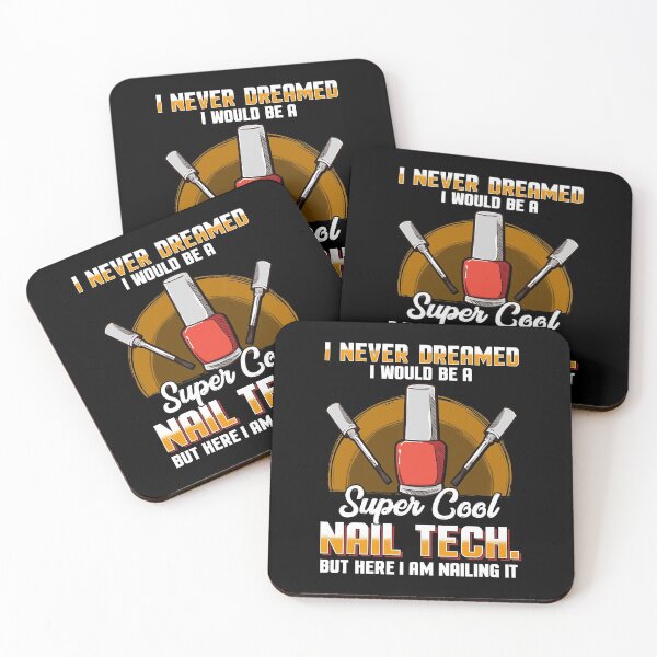 Item preview, Super Cool Nail Tech Funny Design for Manicurists. designed and sold by Gold Wings Tees.