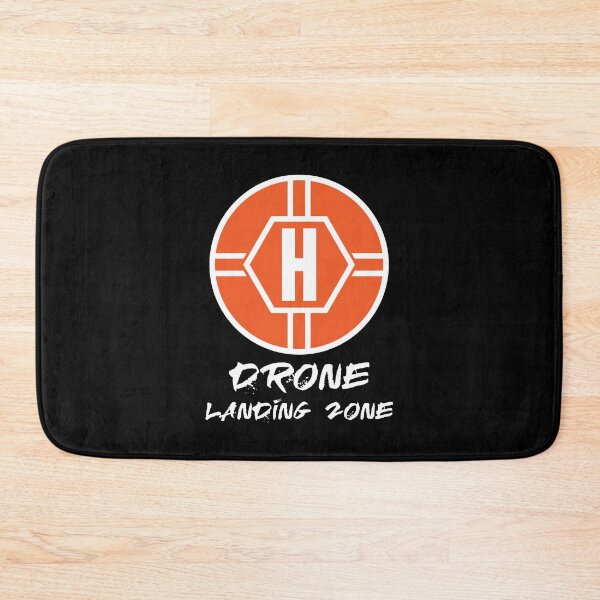 Item preview, Drone Landing Zone Helicopter Pad designed and sold by Gold Wings Tees.