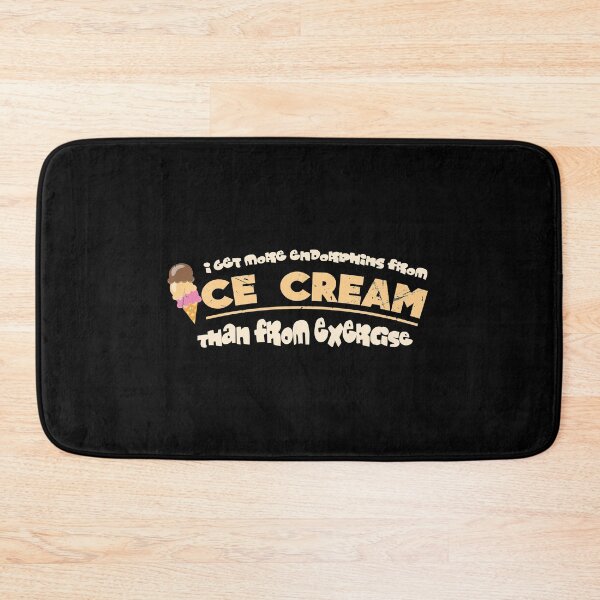 Item preview, I get more endorphins from ice cream than from exercise designed and sold by Gold Wings Tees.