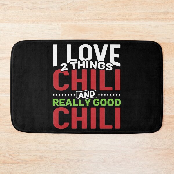 Item preview, I love 2 things Chili and Really Good Chili designed and sold by Gold Wings Tees.