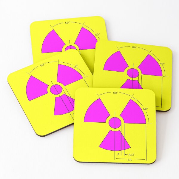 Item preview, Warning Radiation Sign Template designed and sold by Rupert Russell.
